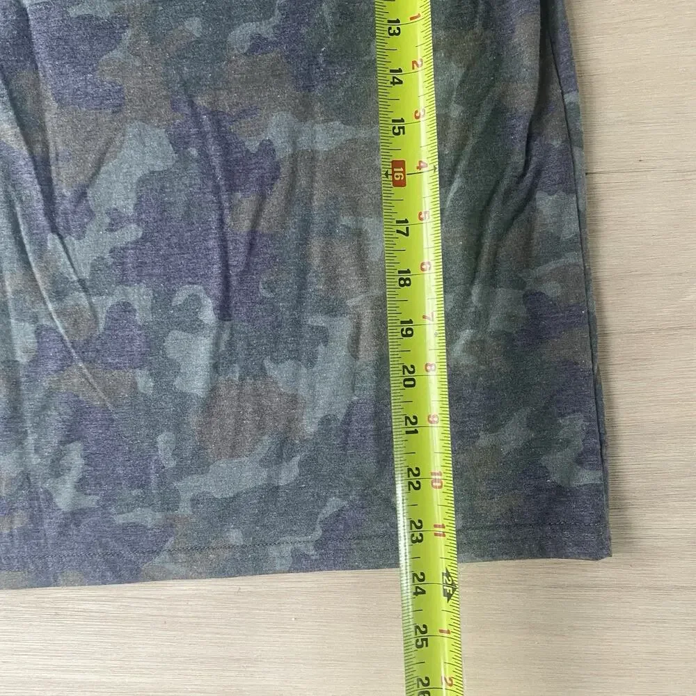 Wonder Nation Boys' Short Sleeve ‘All Good In The Woods’ Camo Print T-Shirt XL